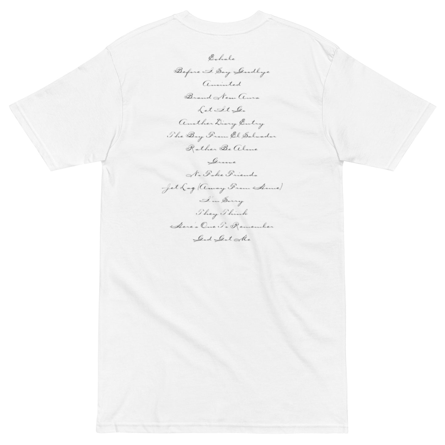 Crossroads Tracklist Tee